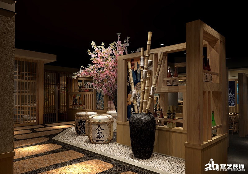懷之風日式餐館設計裝修 就餐區設計裝修 懷之風日式餐館設計裝修 就餐區設計裝修