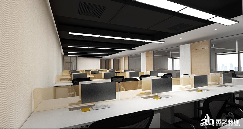 卡琦依服飾公司辦公室裝修 公共辦公區裝修