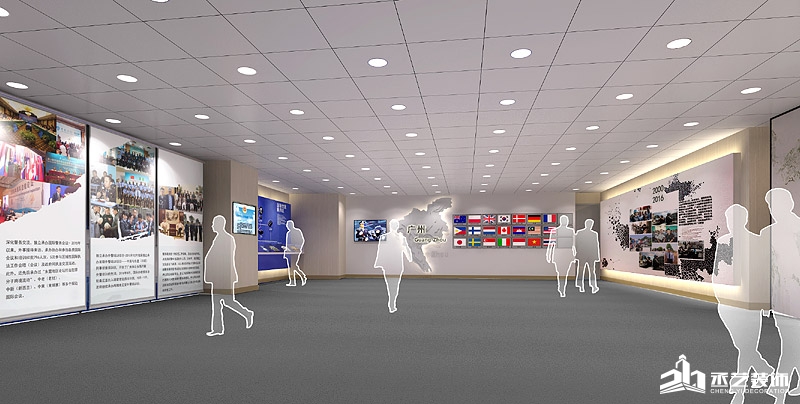 廣州市出入境管理局對外事務交流展廳設計裝修 廣州市出入境管理局對外事務交流展廳設計裝修