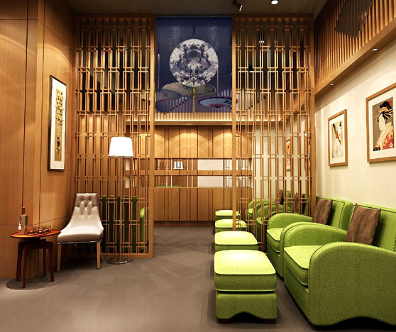 花崎廣州美甲店裝修設計