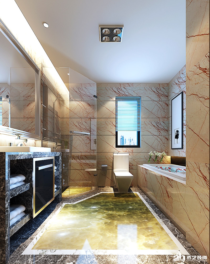 江山雅築住房裝修設計