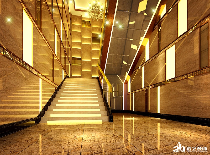 清遠KTV裝修設計 通道